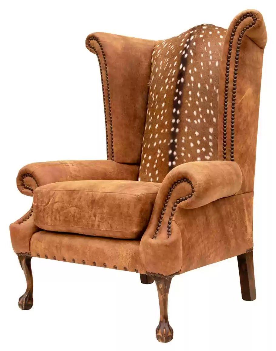 American made El Dorado Soul Axis & Leather Chair - Your Western Decor