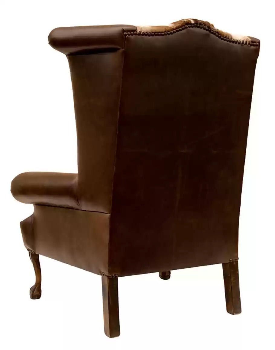 American made El Dorado Axis & Leather Chair back - Your Western Decor