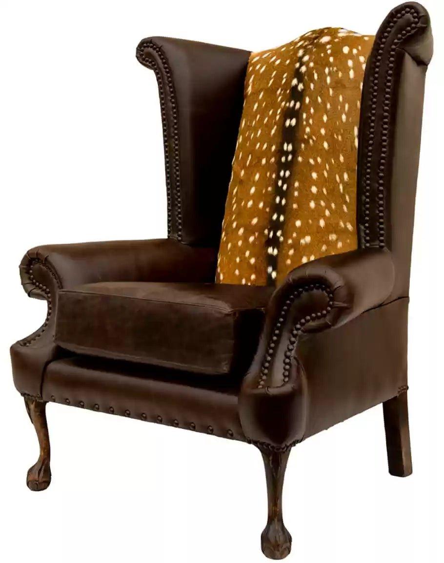 American made El Dorado Axis & Leather Chair - Your Western Decor