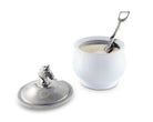 Equestrian Sugar Bowl and Spoon - Your Western Decor