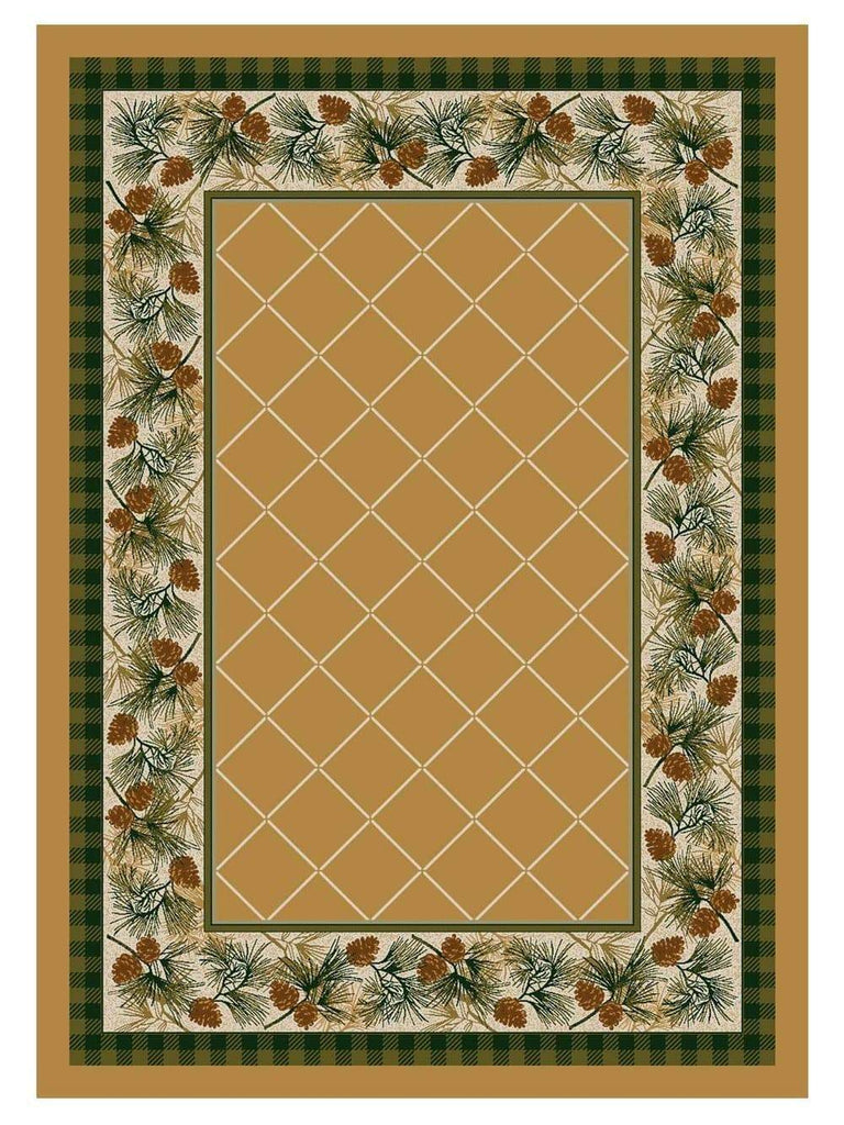 Evergreen Pine Rugs - 3 Colors 6 Sizes - Your Western Decor, LLC