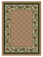 Evergreen Pine Rugs - 3 Colors 6 Sizes - Your Western Decor, LLC