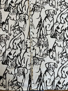 American made K9 Love Dog Breeds Print Fabric - Upholstery Fabric at Your Western Decor