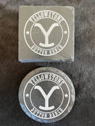 Yellowstone Engraved Slate Coasters - Your Western Decor