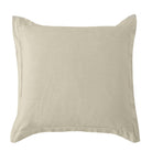 Light Tan  Washed Linen Tailored Luna Euro Sham - Your Western Decor