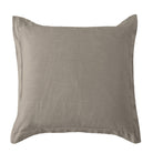 Taupe Washed Linen Tailored Luna Euro Sham - Your Western Decor