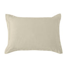 Light Tan Luna Washed Linen Tailored Pillow Sham - Your Western Decor