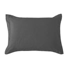 Slate Luna Washed Linen Tailored Pillow Sham - Your Western Decor