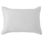 Light Grey Luna Linen Tailored Dutch Euro Pillow - Your Western Decor