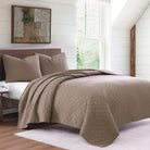 Cotton Comfort Quilt Sets in mocha - Your Western Decor