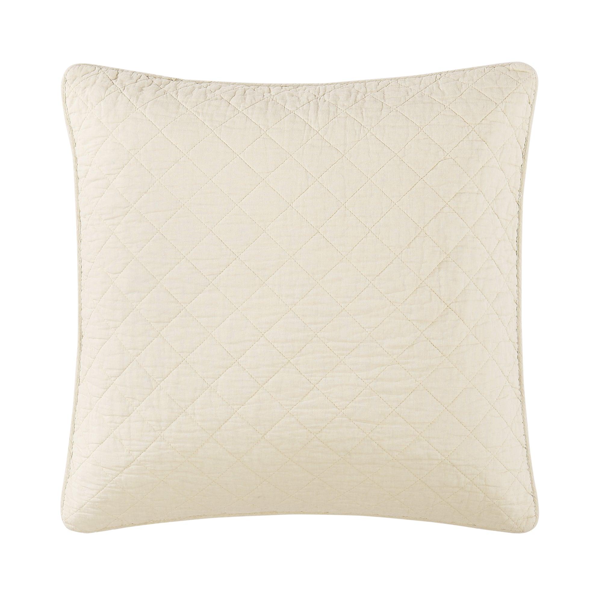 Cotton Comfort Euro Sham cream - Your Western Decor