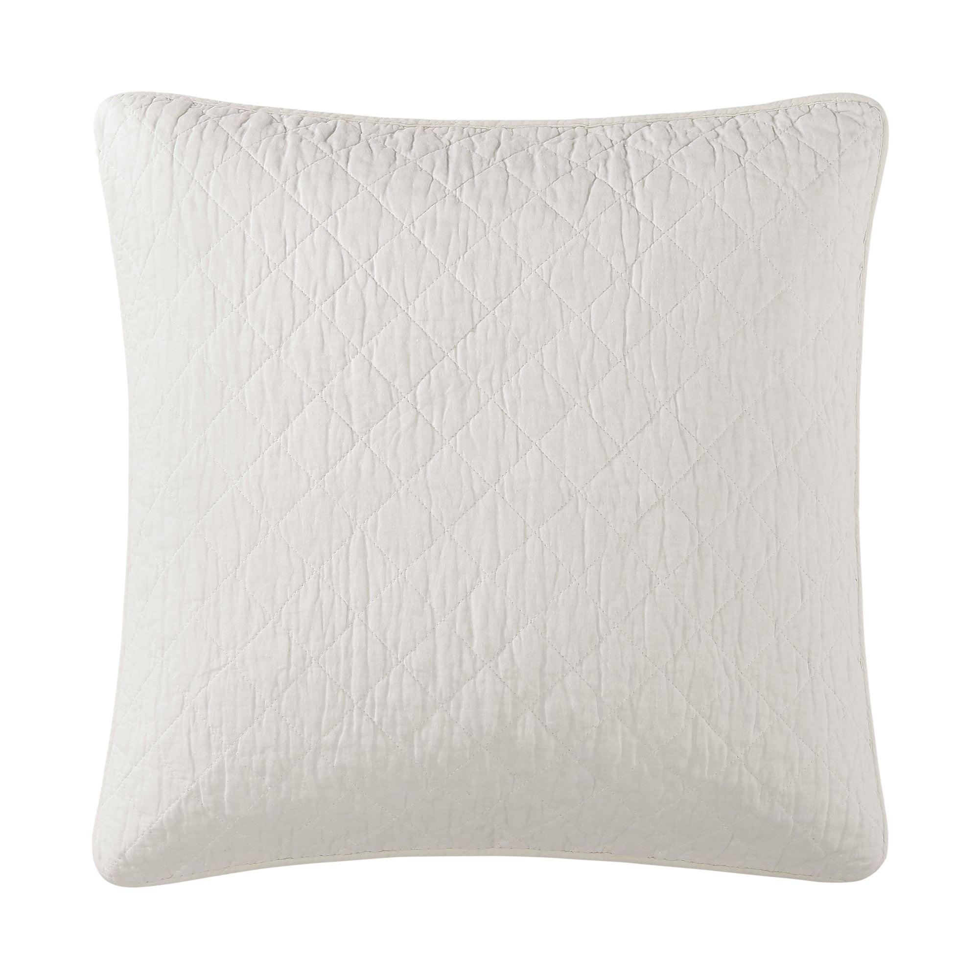 Cotton Comfort Euro Sham white - Your Western Decor