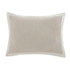 Waffle Weave Pillow Sham in light tan - Your Western Decor