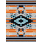 Fire Radio Waves Rug Collection 8x11 - Your Western Decor