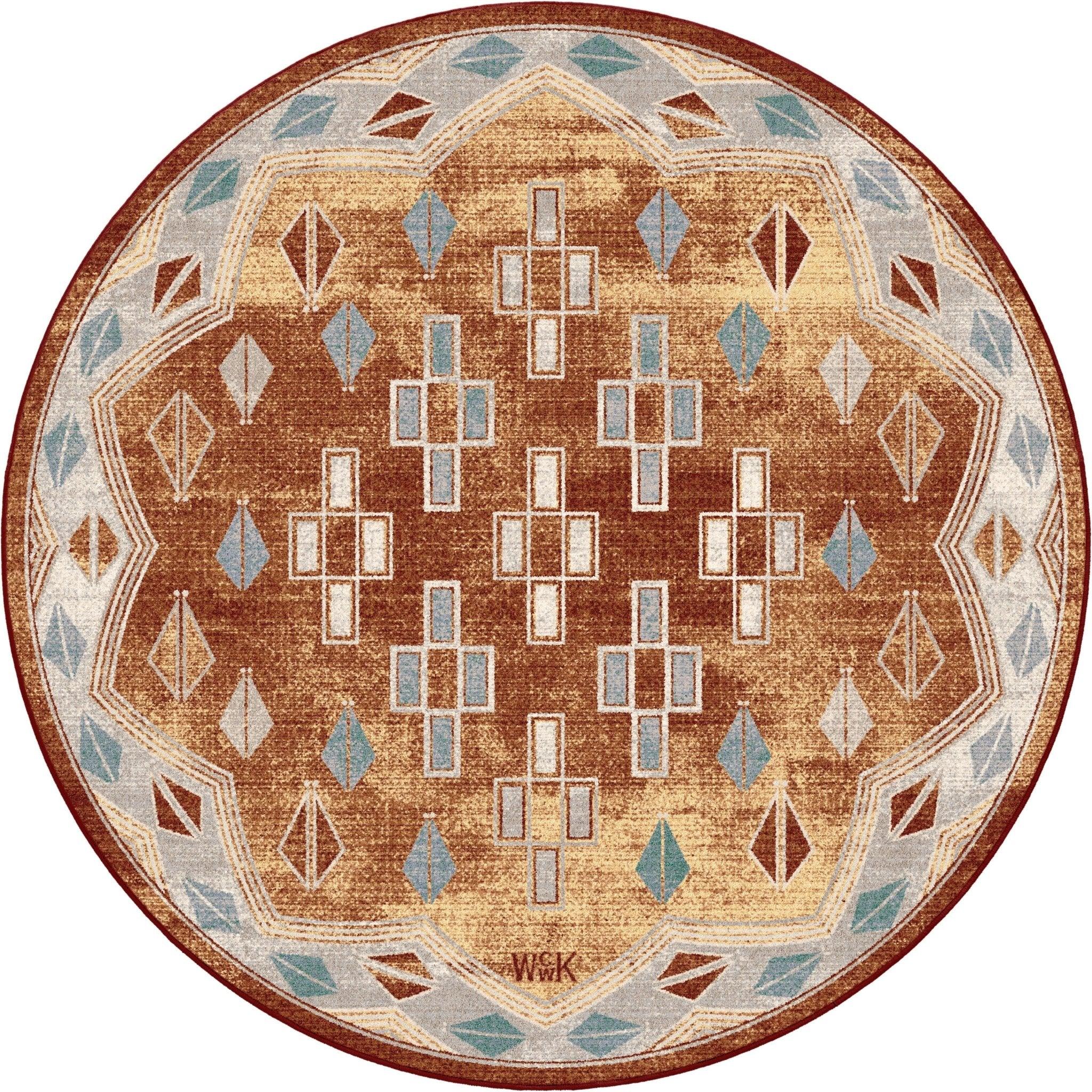 Flash Peak to Peak Round Rug - Your Western Decor