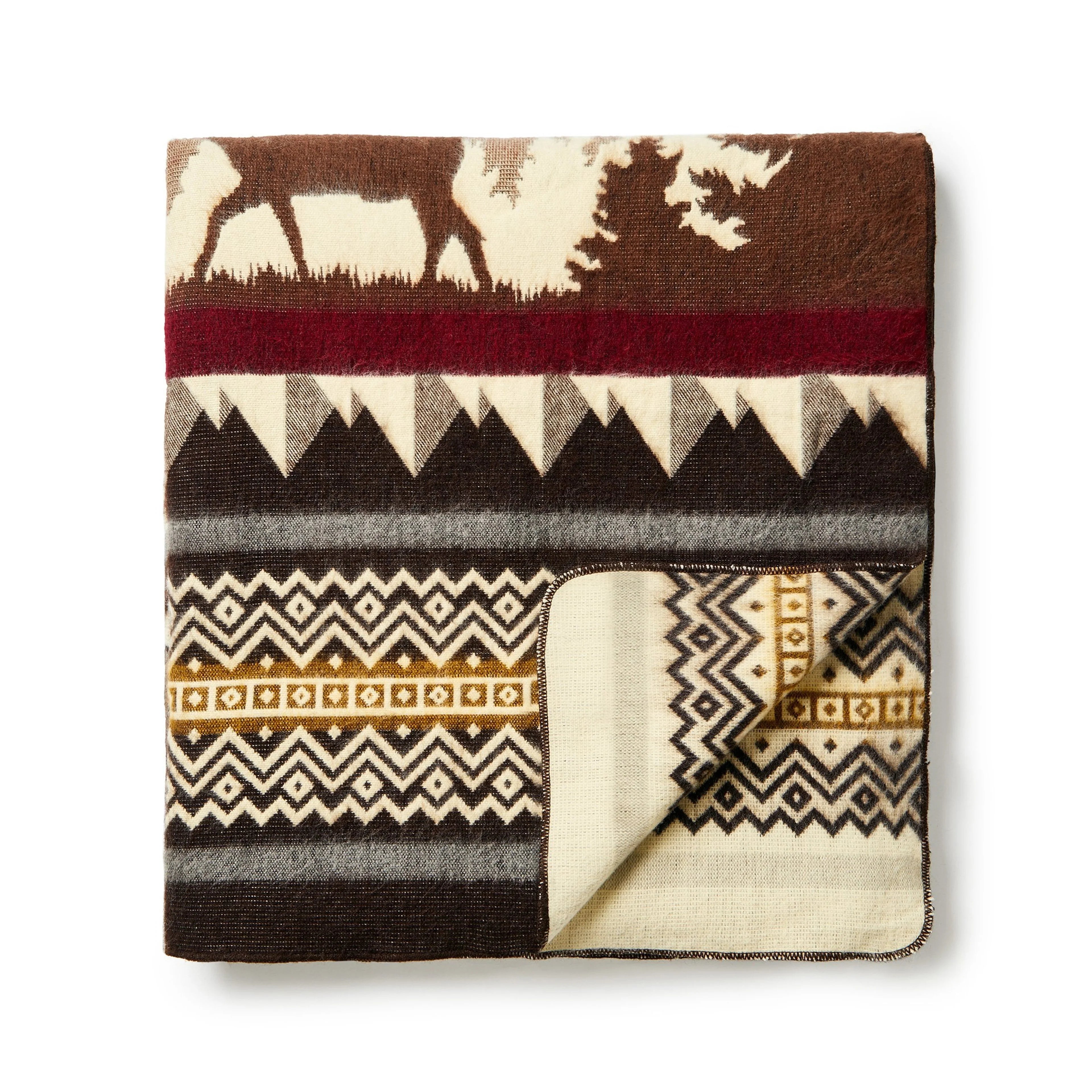 Forest Scenes Handwoven Blanket - Your Western Decor