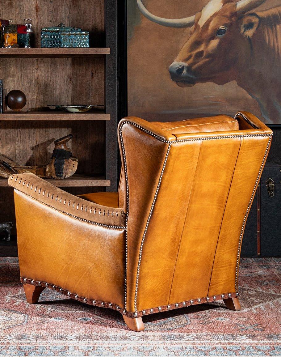 Fort Worth Leather Chair - Your Western Decor