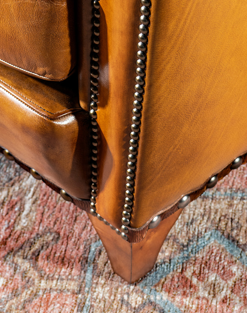 Fort Worth Leather Chair - Your Western Decor