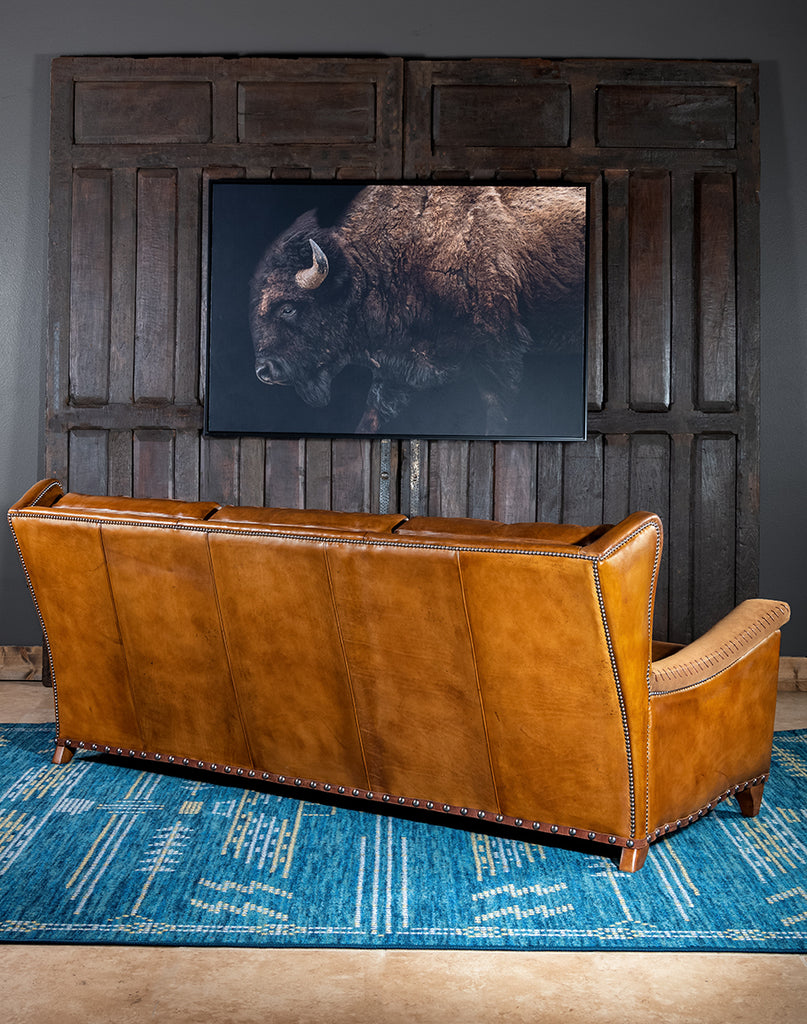 Fort Worth Leather Sofa - Your Western Decor