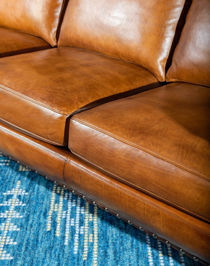 Fort Worth Leather Sofa - Your Western Decor