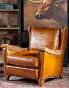 Fort Worth Leather Chair - Your Western Decor