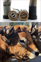 Aubrac Cattle and pepper mills - Your Western Decor