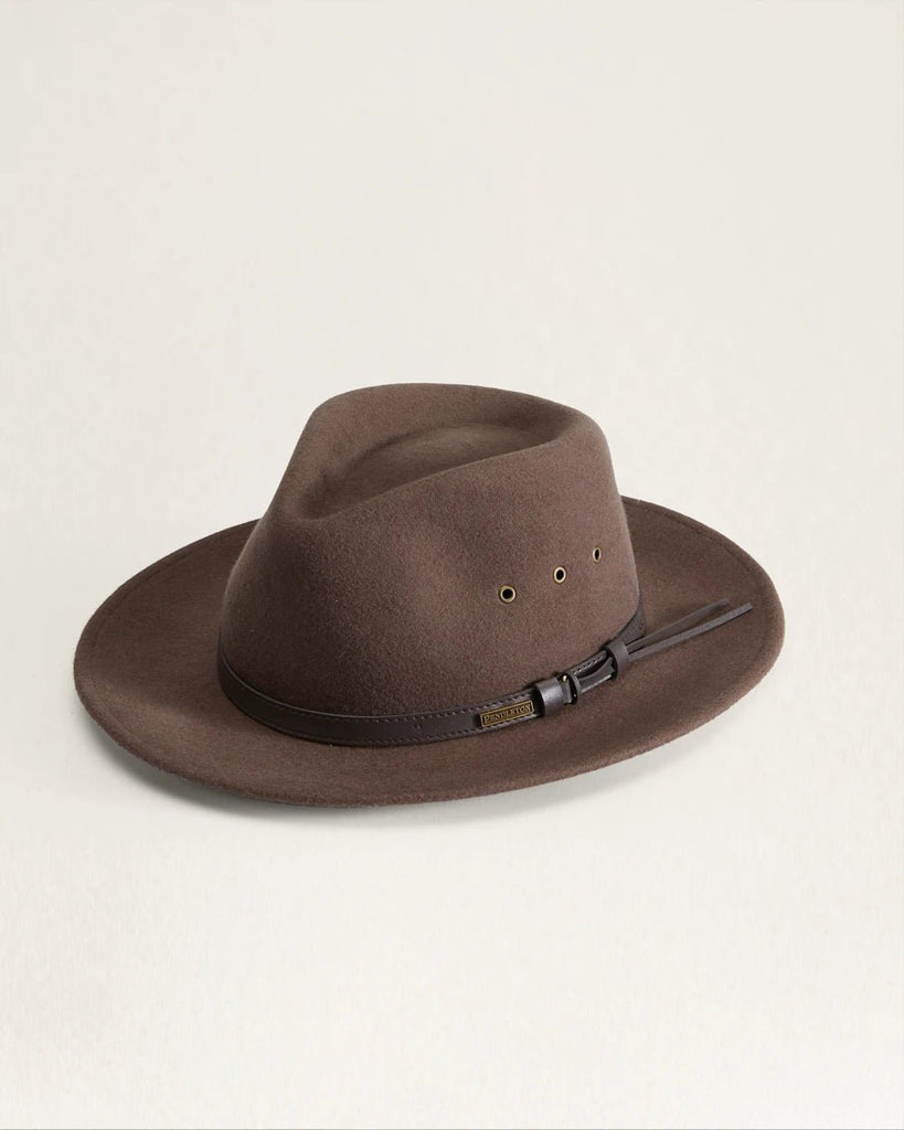 Getaway Wool Felt Hat Dark Brown - Your Western Decor