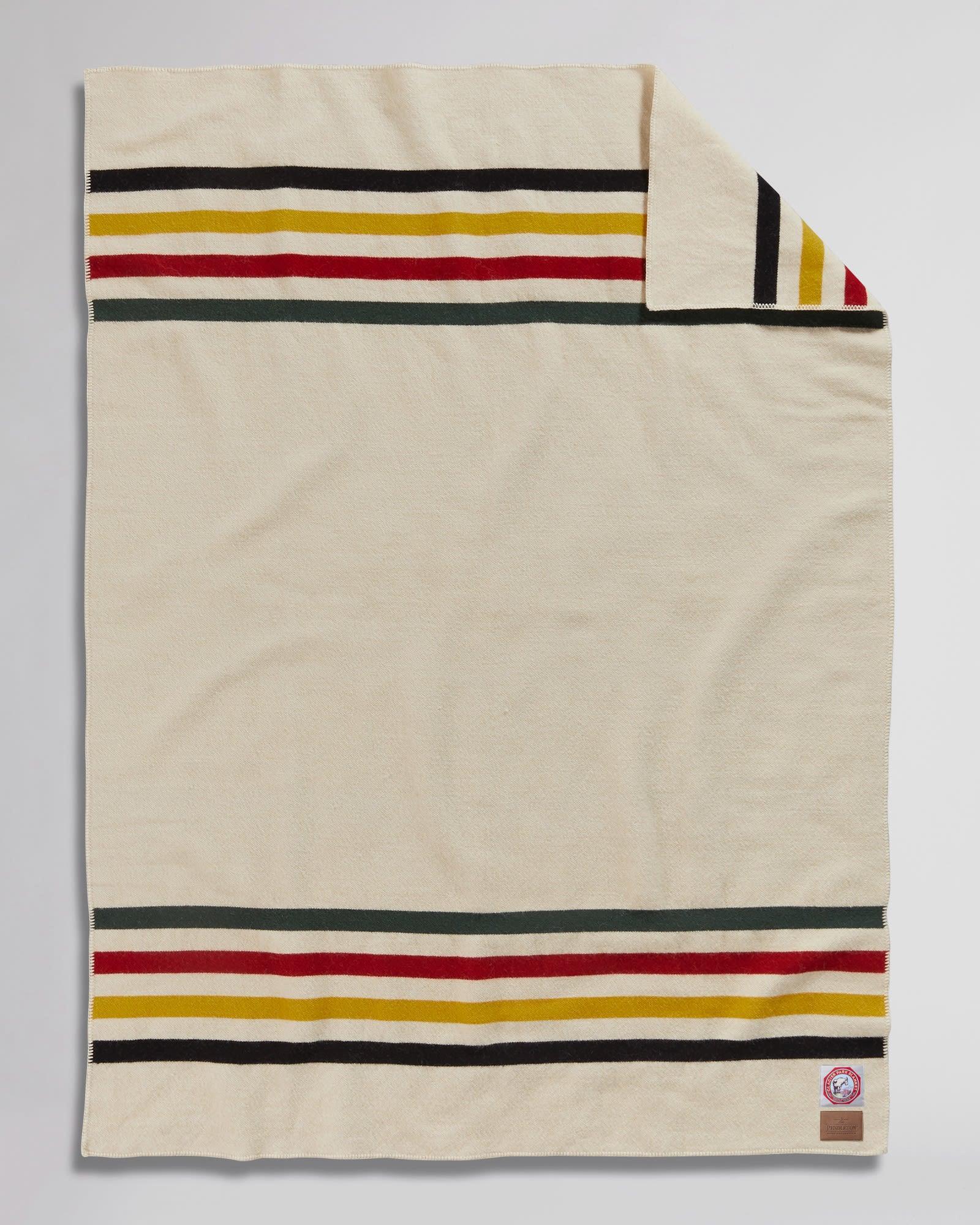 Glacier National Park Throw Blanket made in the USA by Pendleton 