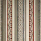 Textile pattern with horizontal stripes in earthy tones - Your Western Decor