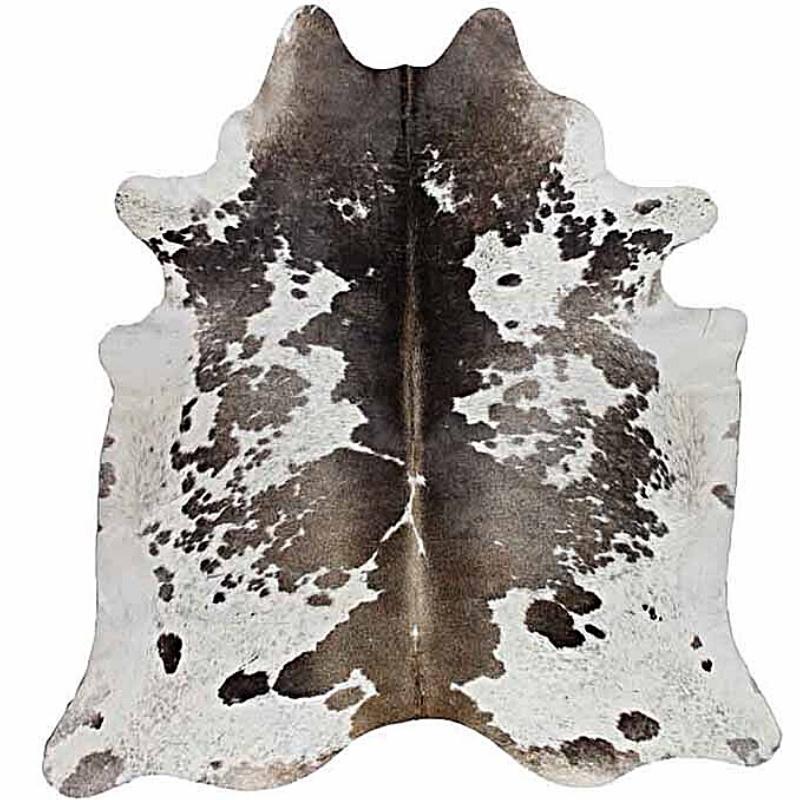 Gris Tan White Special Cowhide Rug | Your Western Decor