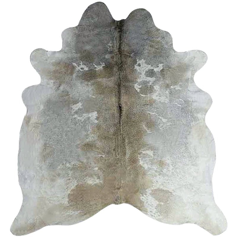 Gris Tan & Grey White Special Cowhide Rug | Your Western Decor