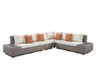 Wicker Patio Sectional & Cocktail Table - Your Western Decor