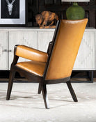 Hand Antiqued Leather Chair - Your Western Decor