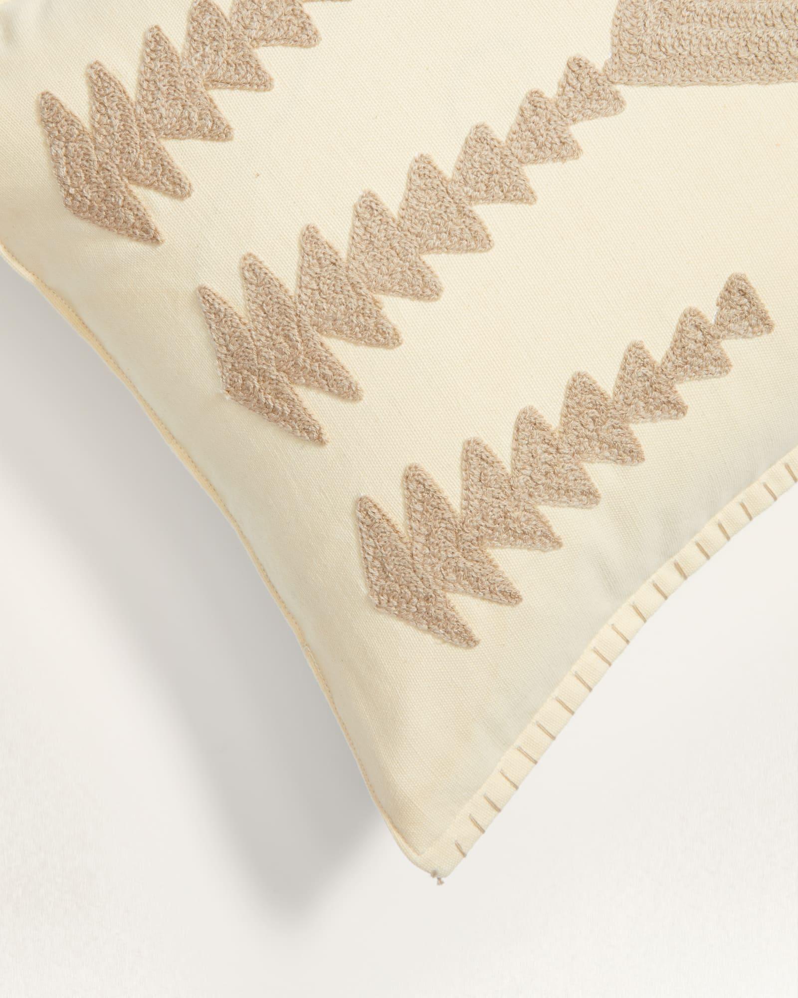 Harding Embroidered Oblong Pillow - Pendleton Design - Zipper Closure - Embroidery Detail - Your Western Decor