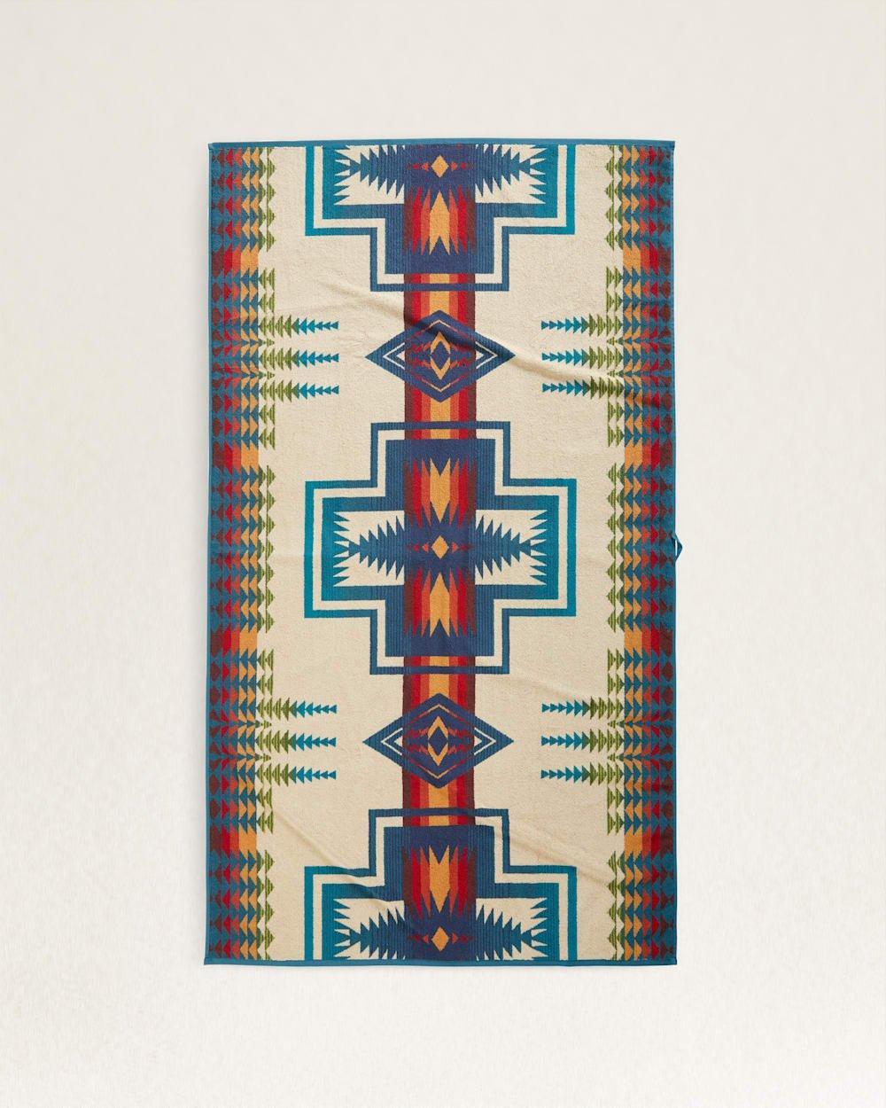 Pendleton Harding cotton velour towel showcasing the legendary Harding design.