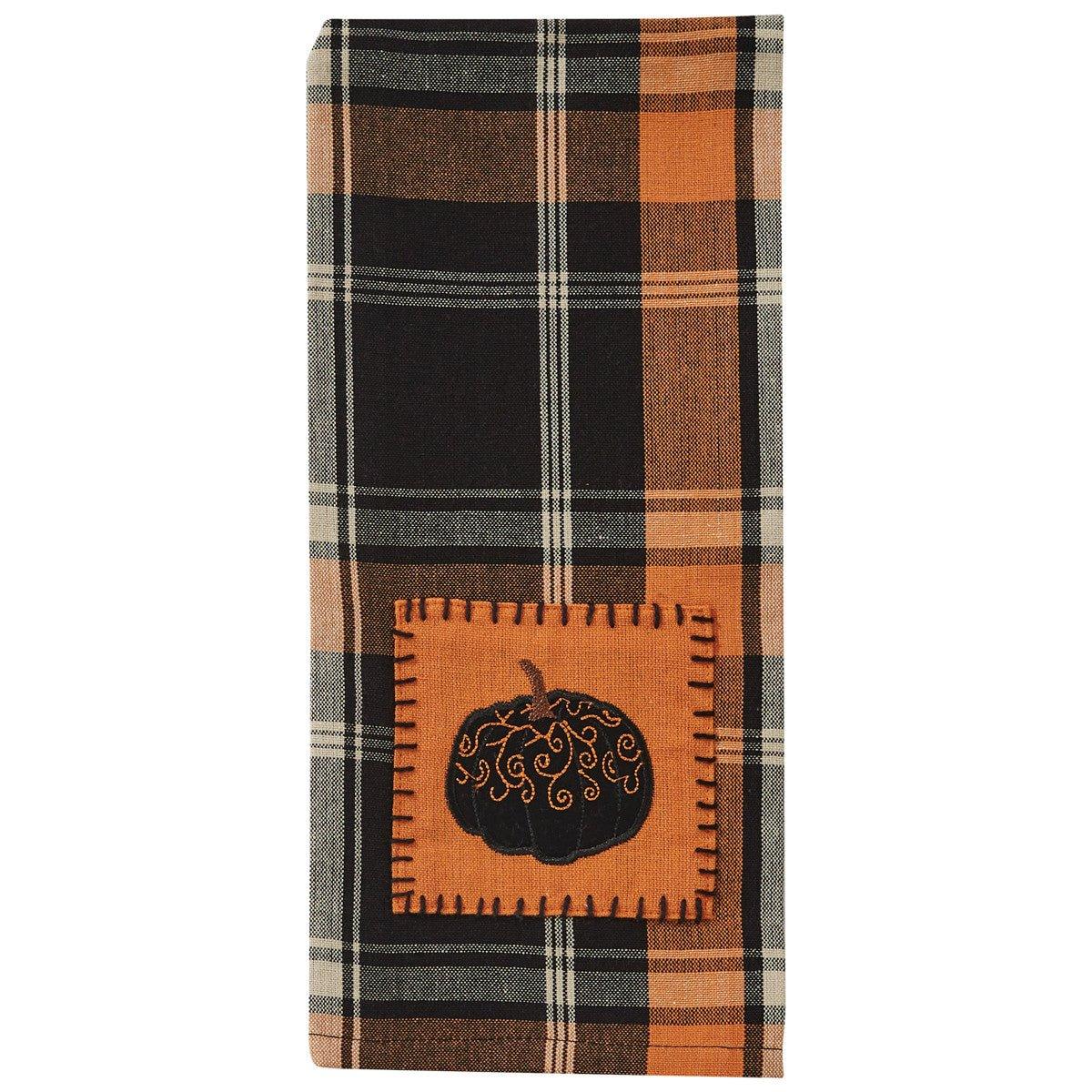 Harvest Plaid Dishtowel - Set/2 - Your Western Decor