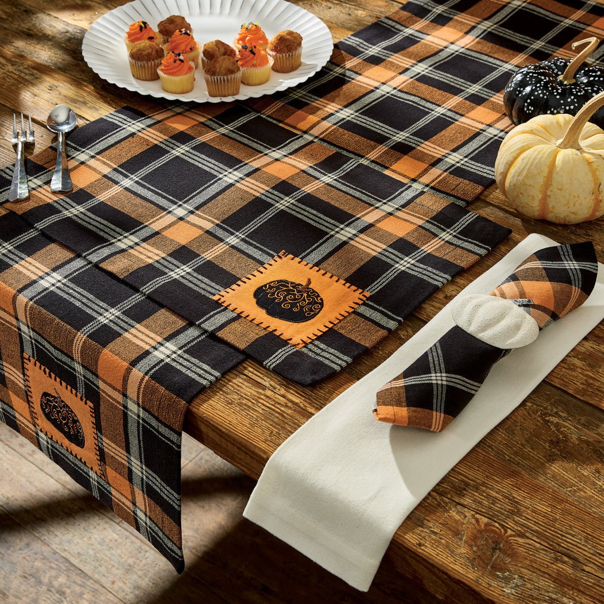 Harvest Plaid Placemat - Set/4 - Your Western Decor