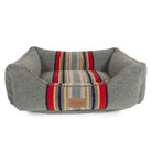 Pendleton Camp Heather Green Bolster Dog Bed - Your Western Decor