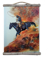 Hell Bent Canvas Wall Scroll - Your Western Decor