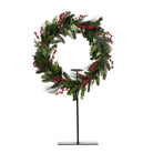 Holly & Pine Standing Wreath - Your Western Decor