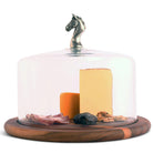 Horse Glass Covered Cheese Wood Board - Large Board - Your Western Decor