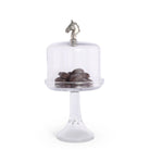 Horse Glass Cake Stand - Short Stand - Your Western Decor