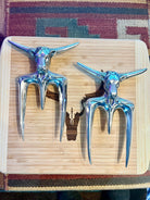 Aluminum Longhorn Carving Forks - Your Western Decor