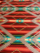 100% Cotton Geometric Southwestern Upholstery Fabric made in Spain - Your Western Decor