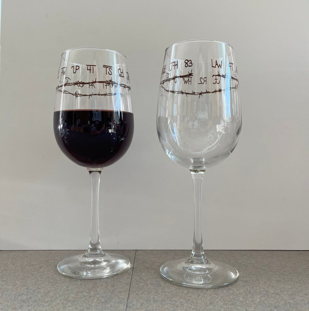 Blue Mountain Brands Wine Glasses - Made in the USA - Your Western decor