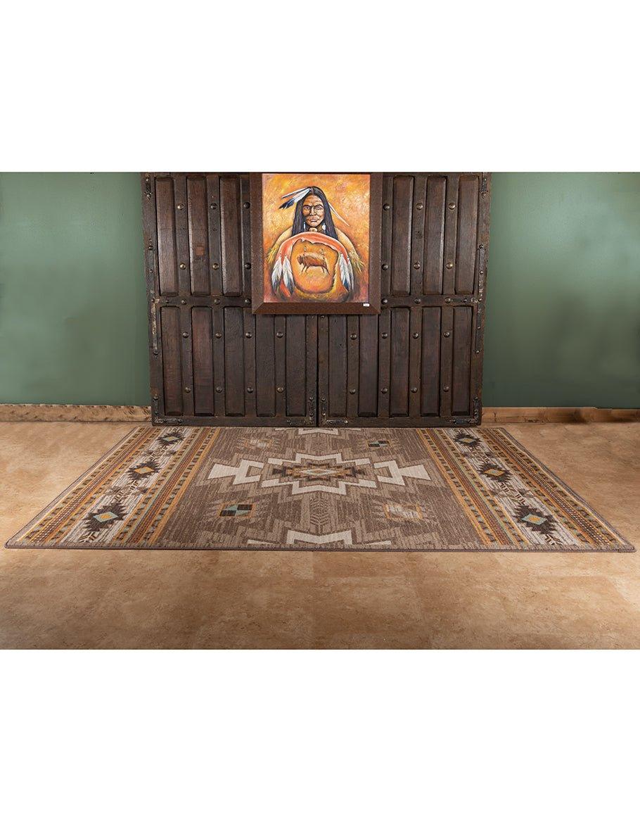 Ilhicamina Aztec Pattern Rugs - American made rugs - Your Western Decor