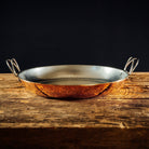 15" hammered copper paella skillet - Your Western Decor