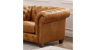 Kingston Tufted Leather Chair - Your Western Decor