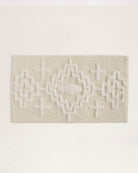 Kiva Ivory Bath Rug - 100% Cotton - Latex backing - Your Western Decor