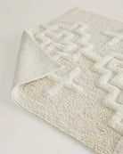 Kiva Ivory Bath Rug - 100% Cotton - Latex backing - Your Western Decor